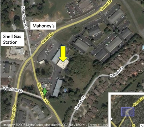 Map Showing Develop Africa's Office Location